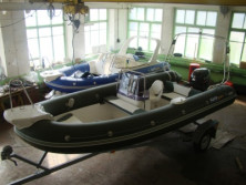 Лодка РИБ SkyBoat 520 R +