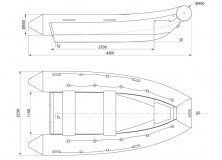 Лодки РИБ Raider Marine LT 430