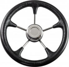 Колесо рулевое Osculati 350мм (черное)