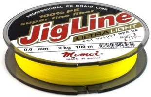 Шнур JigLine Ultra Light 0.10 мм, 8.0 кг, 100м, хаки