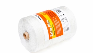 Нить капроновая 2,5 мм (187 tex*12, 140кг) 800г белая