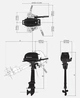 Лодочный мотор Tohatsu MFS 6 D Sail Pro
