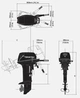 Лодочный мотор Tohatsu M 18 E2 S