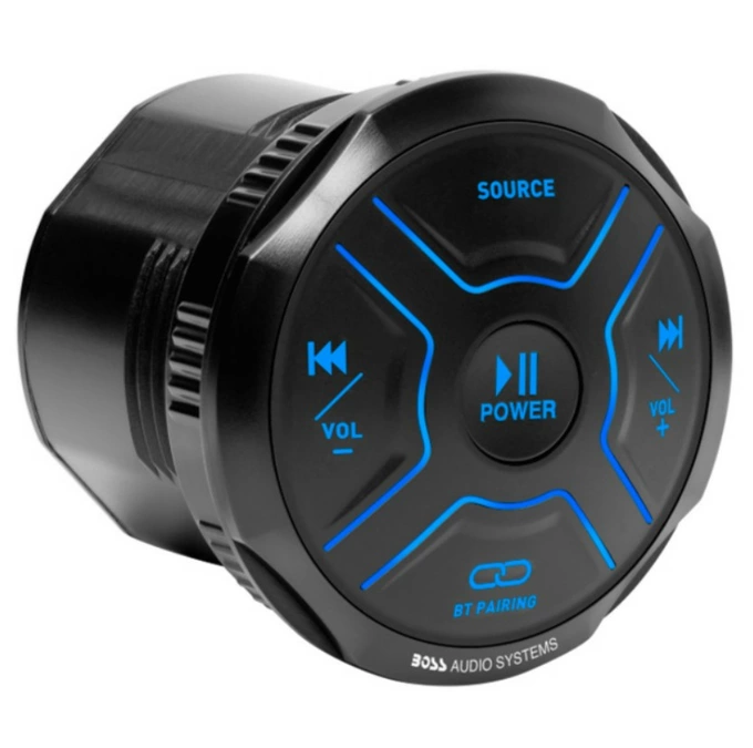 Магнитола Boss Audio MGR150B, круглая, USB/AUX/Bluetooth (2х60W), без дисплея (MGR150B)