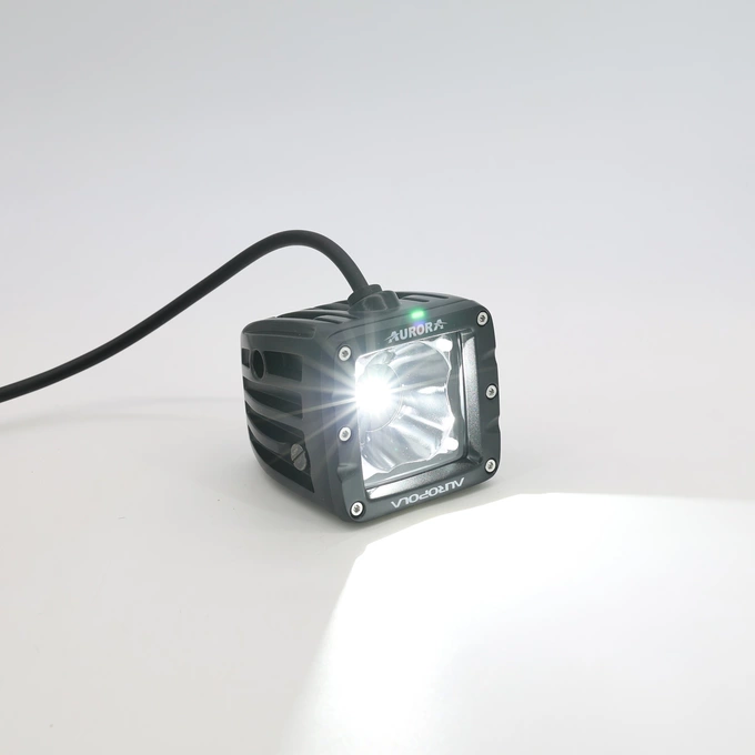 Светодиодная фара ALO-2-P23H1 2" 30w 12-24V Белый+желтый свет,с переключением, светодиоды OSRAM