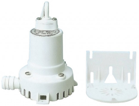 Насос осушительный 400GPH/12В с монтажным кронштейном, серия Т01