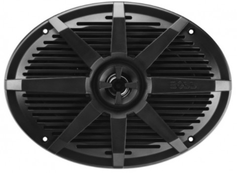 Влагозащитные динамики Boss Audio 350W, 6"x9", 2-х полосные, встраиваемые, черные, 2 шт (MR692B)