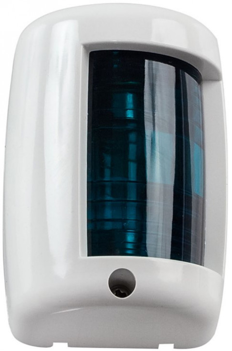 Огонь бортовой 57x43 мм зеленый, белый корпус