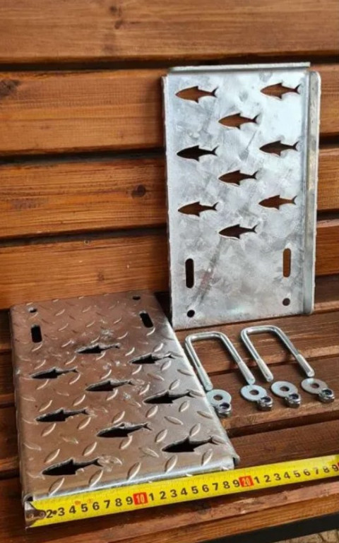 Подножка для лодочного прицепа 200х250