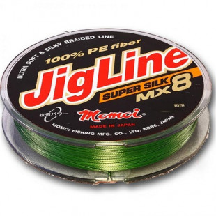 Шнур JigLine SuperSilk 0,19 мм, 16 кг, 100м, хаки
