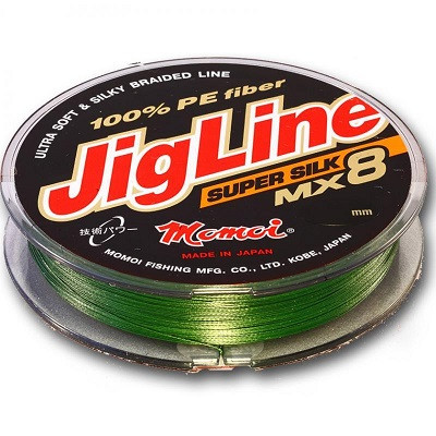 Шнур JigLine SuperSilk 0,19 мм, 16 кг, 100м, хаки