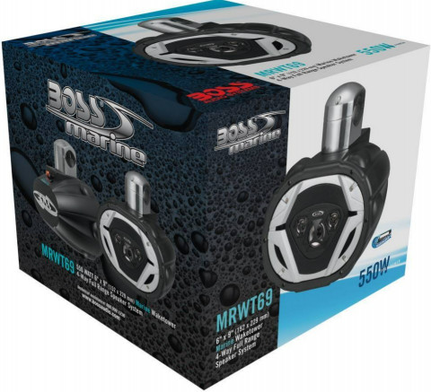 Корпусная акустика Boss Audio Marine MRWT69, 550 Вт, 6" x 9"