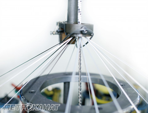 шнур грузовой 160 г/м армированный Петроканат (102 м)