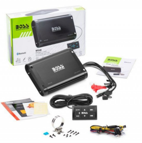 Усилитель с выносным пультом Boss Audio (4x94W, Bluetooth) (BPS4B)