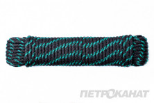 Шнур плетеный якорный Anchor Cord черно-синяя прядь (30м, 45м)