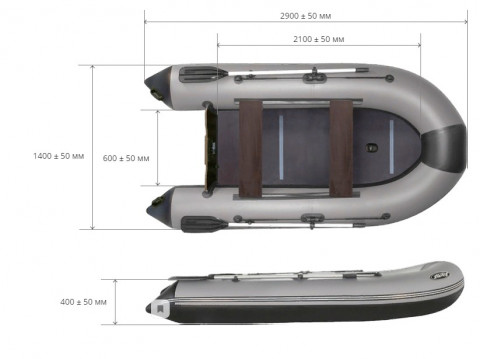 Лодка надувная Лодка надувная Reef 290 L