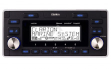 Магнитола влагозащ. Clarion M608 (1,5 DIN, AM/FM, Bluetooth, USB) 