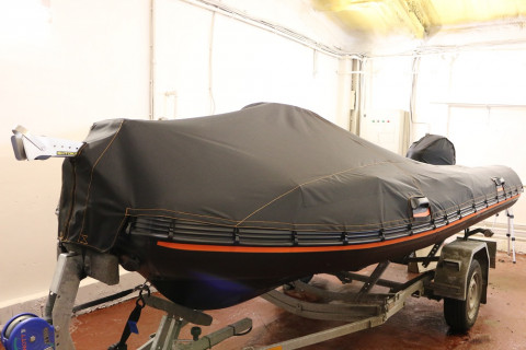 Стояночный (транспортировочный) тент на РИБ (индивид. заказ)