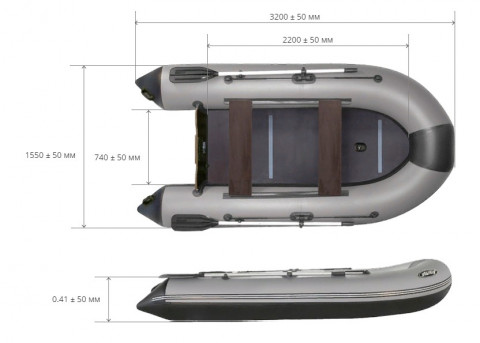 Лодка надувная Лодка надувная Reef 320 KC+