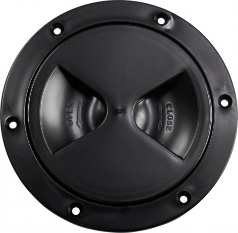 Лючок смотровой 102 мм черный Osculati