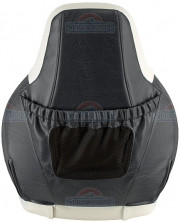 Сиденье мягкое складное Fish Pro, угольно-серое