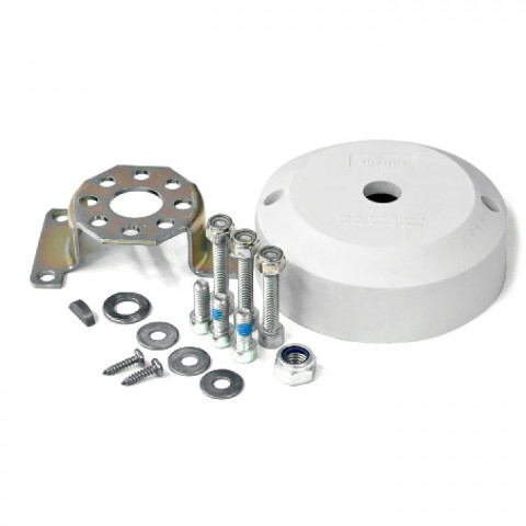 Кожух рулевого привода белый 90° T71/T72