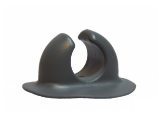 Держатель-защелка весла, малый с круглым основанием 