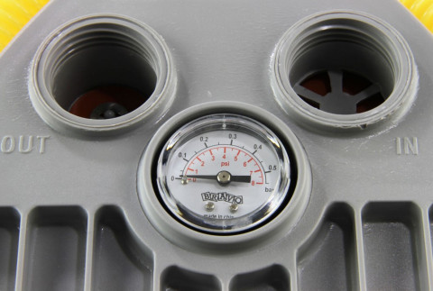 Насос ножной воздушный Bravo 7M с манометром