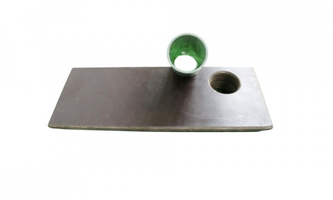 Универсальный крепежный блок под спиннинг и эхолот с пластиковой трубкой