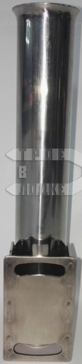 Держатель спиннинга на транец в паре на кронштейн колес поворотный