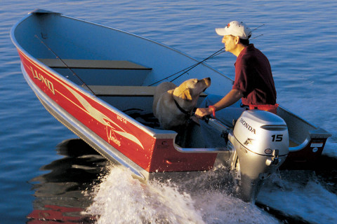 Лодочный мотор HONDA BF 15 SHU