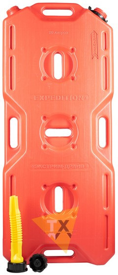 Канистра 20л Экстрим-Драйв красная (с клапаном)