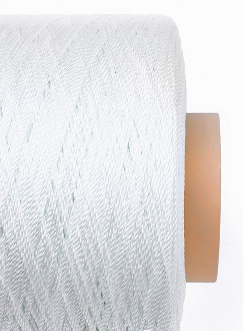 Нить капроновая 1,0 мм (187 tex*2, 24кг) 3000г белая