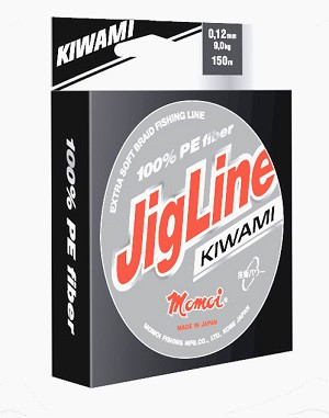 Шнур JigLine Kiwami 0,30 мм, 24,0 кг, 125 м, желтый