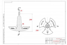 Якорь "Боцман" 5,5 кг