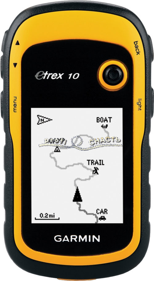 Навигатор Garmin eTrex 10 GPS, GLONASS
