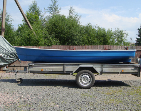 Пластиковая Лодка Удалец