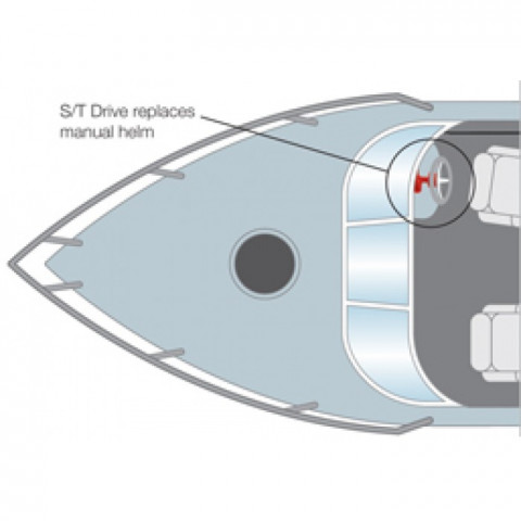Редуктор рулевой с электроприводом тип S