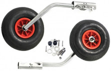 Комплект колес транцевых откидных с защелкой для НЛ 260 мм