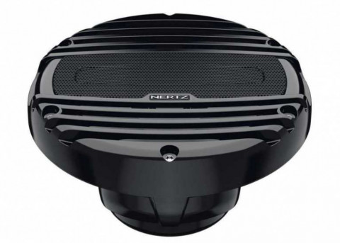 Колонки (пара) морские Hertz HMX 6.5-TC (6,5", 2-х полос., 150 Вт RMS, черные с черной сеткой)