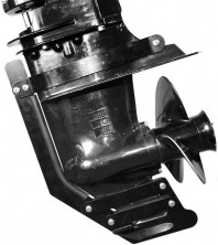 Защита редуктора для Suzuki DT9.9A/15A, DF8A, DF9.9B, DF9.9A/15A/20A, базовая, черная