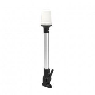 Огонь круговой светодиодный на наклонной стойке 407 мм, алюминий