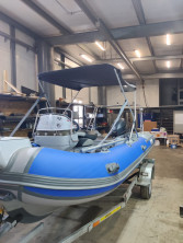 Тент Биминитоп ( Bimini Top ) на РИБ (индивид. заказ) 