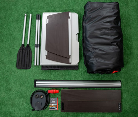 Лодка надувная Лодка надувная RiverBoats RB 390 Киль + алюминиевый пол 