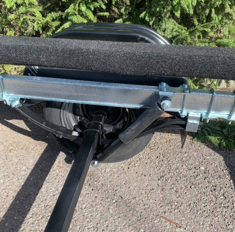 Лодочный прицеп Спутник Aqua - 55 самосвал (LED фонари)