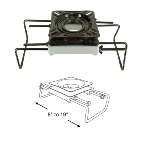 Основание для крепления сидений на рундук, банку