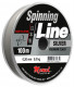 Рыболовная Рыболовная Леска Spinning Line Silver, серебряная (спиннинг)