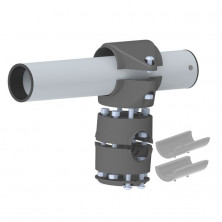 Держатель спиннинга на леер "Poseidon" (алюминий)