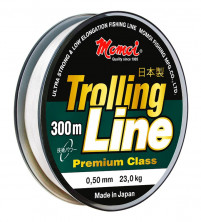 Леска Trolling Line, прозрачная, оранжевая (спиннинг и троллинг)