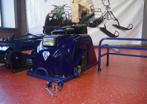 Мотобуксировщик Бурлак-М FK 15 л.с. Разборный